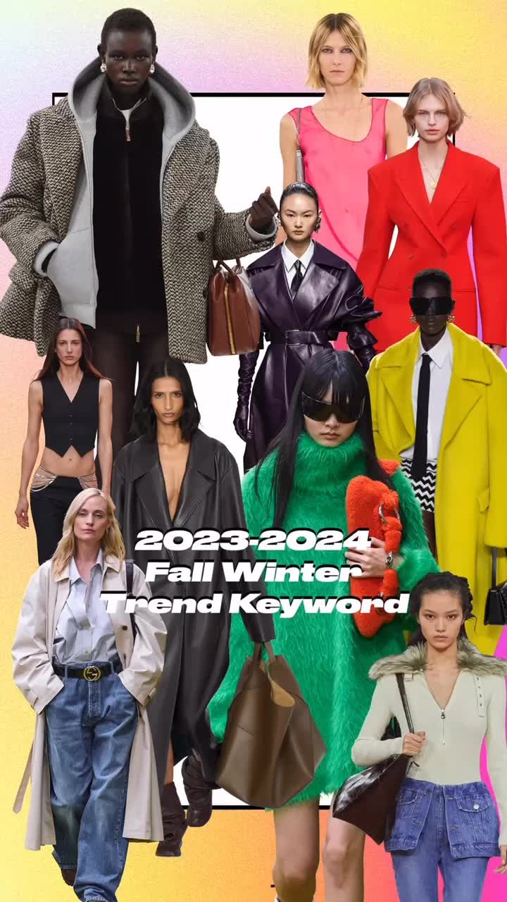 preview for 2023-2024 FALL WINTER FASHION TREND