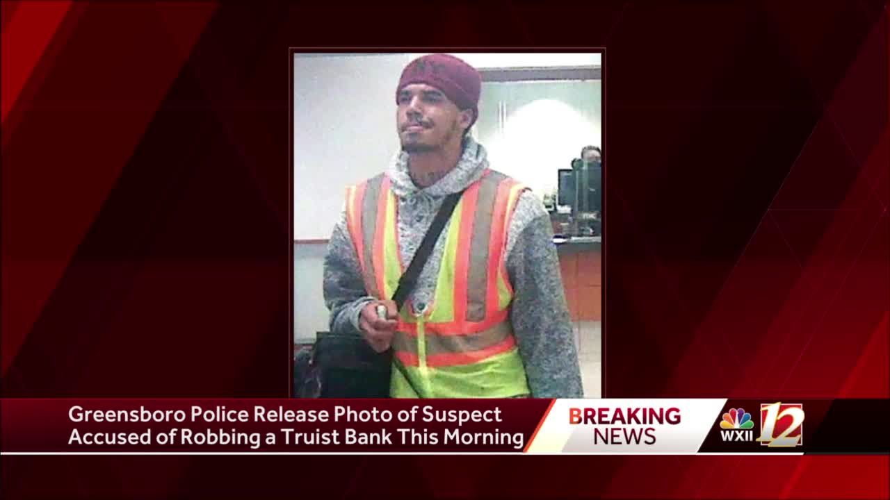Suspect wanted in Friday morning Truist Bank robbery, police say