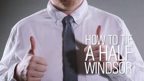 preview for How to Tie a Half Windsor