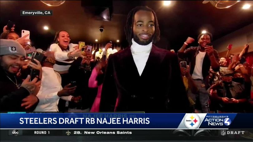 Steelers select RB Najee Harris with No. 24 pick in NFL draft