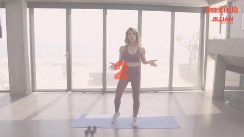 preview for 10 Minute Lower Body Workout with Celeb PT Jillian Michaels | Women's Health UK