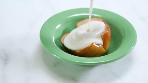 preview for Baked Apple Halves with Maple Cream