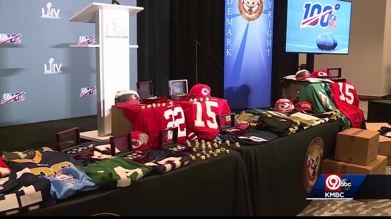 Kansas AG says beware of counterfeit Chiefs Super Bowl merchandise