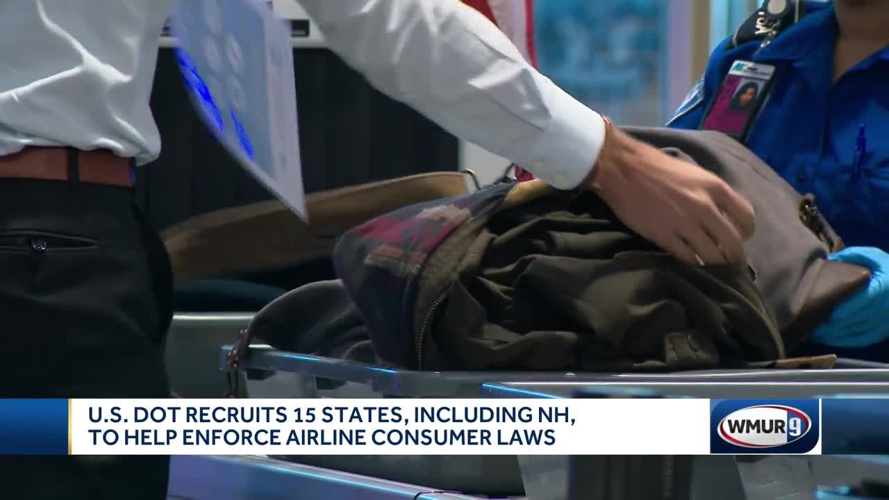 U.S. transportation officials recruit 15 states, including New Hampshire, to help enforce airline consumer laws