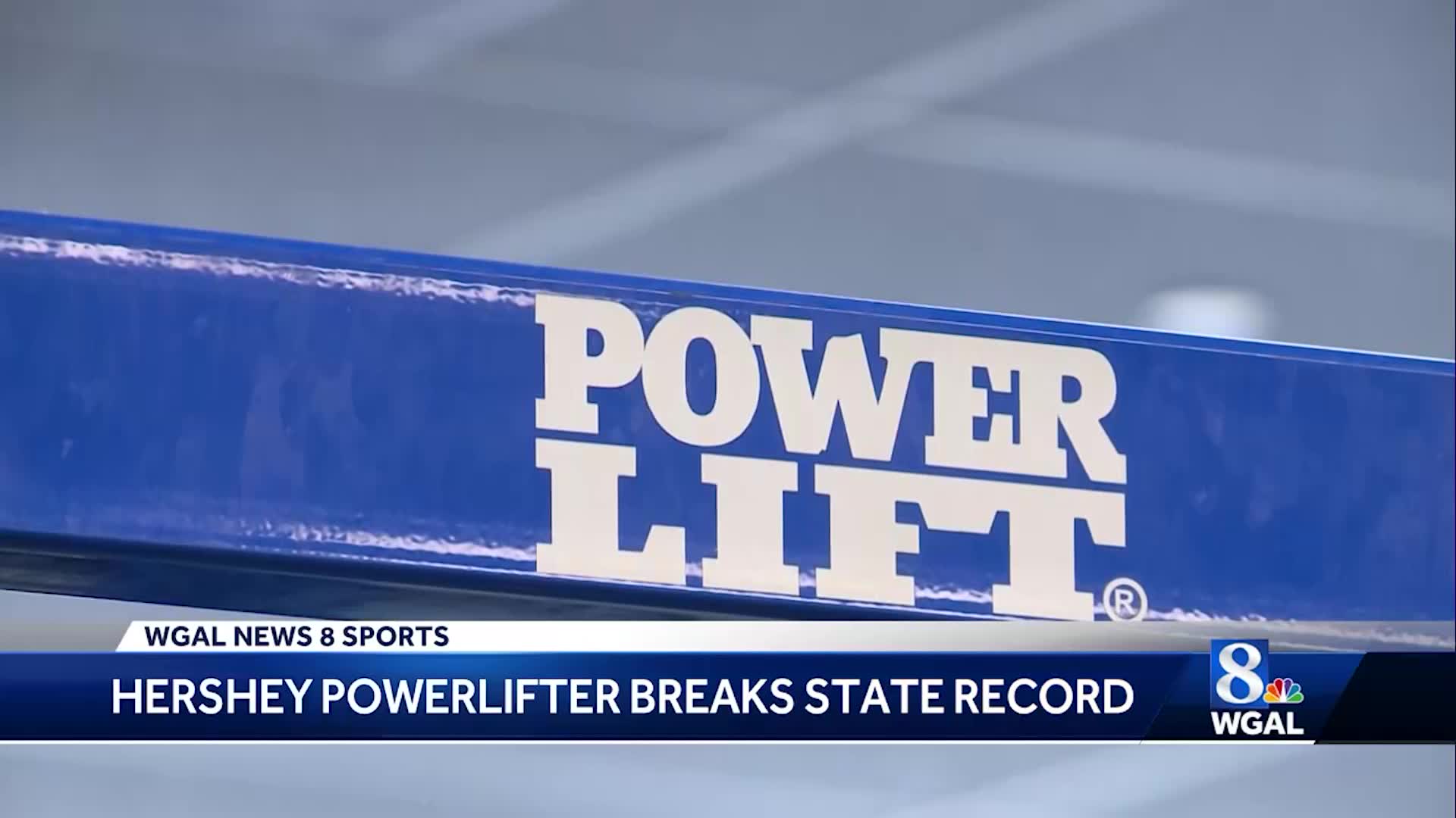 Hershey High School senior breaks state powerlifting record