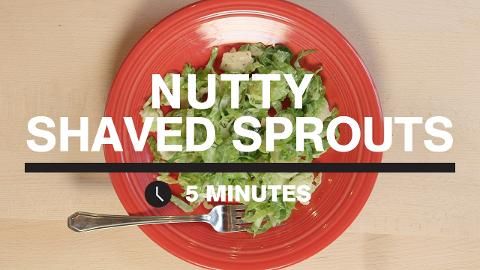 preview for FastFoodie: Nutty Shaved Sprouts