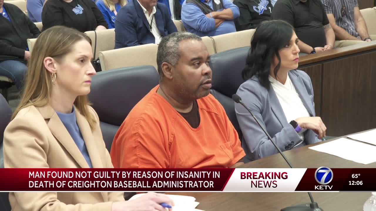 Man accused of killing Creighton baseball administrator ruled not guilty by reason of insanity