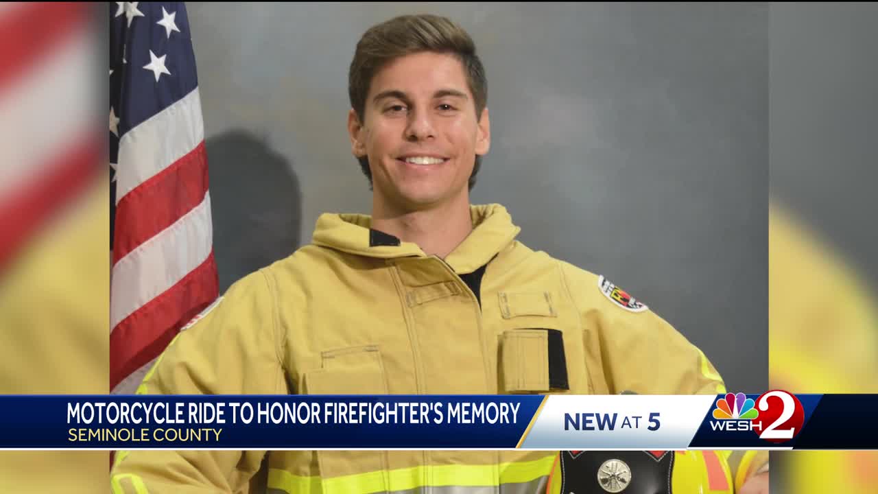 Motorcycle ride to honor Seminole County firefighter killed in crash