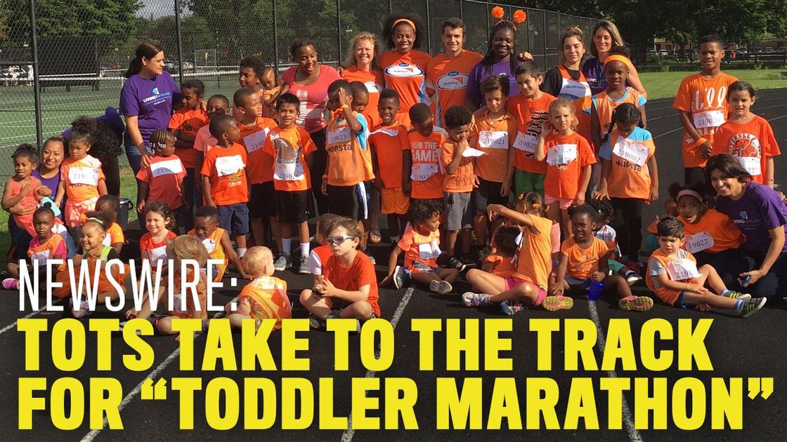 preview for Newswire: Chicago Tots Take to the Track for “Toddler Marathon”