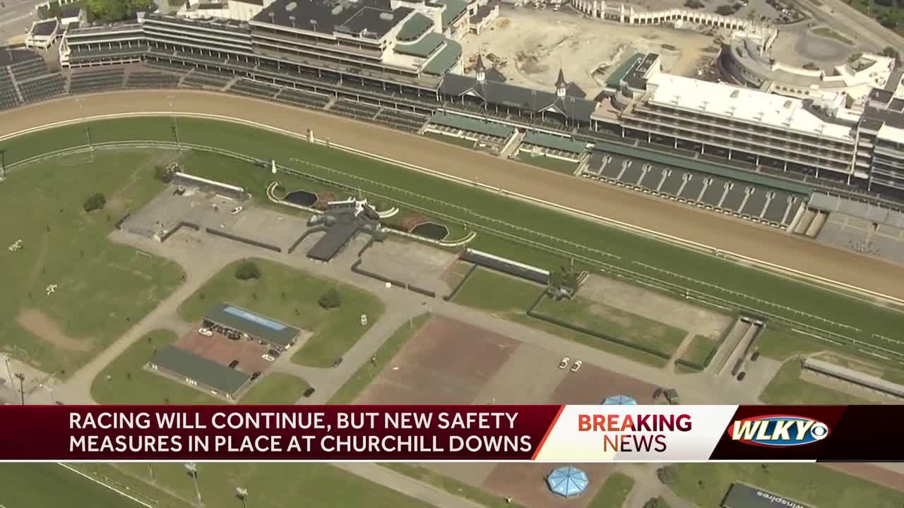 Churchill Downs not pausing racing, adds safety initiatives
