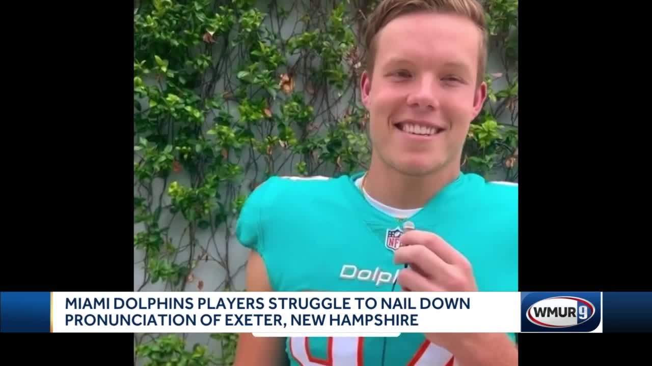 Exeter NH to NFL: Hunter Long's family going to Dolphins vs. Patriots