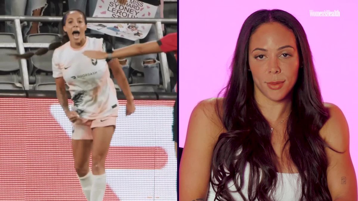 preview for How Soccer Pro Sydney Leroux Built a New Sense Of Strength After Injury | Body Scan | Women's Health