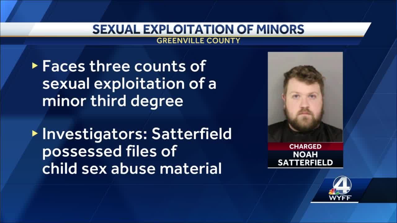 Greer man arrested on child sexual material charges, AG say