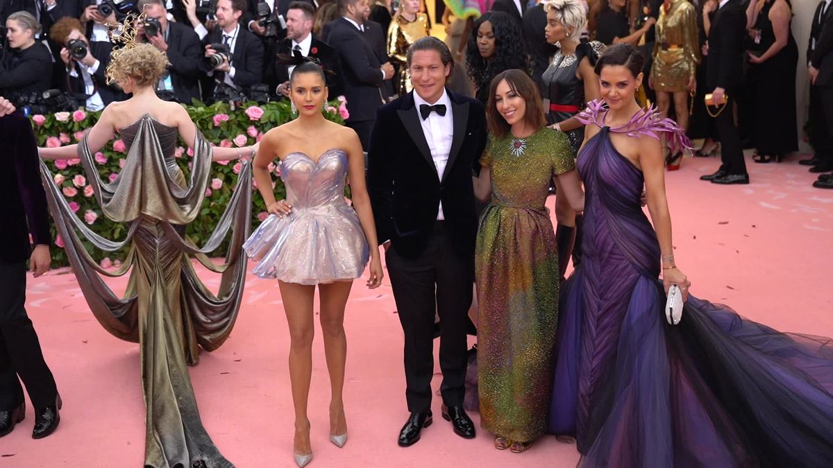 preview for Zac Posen on the Met Gala red carpet