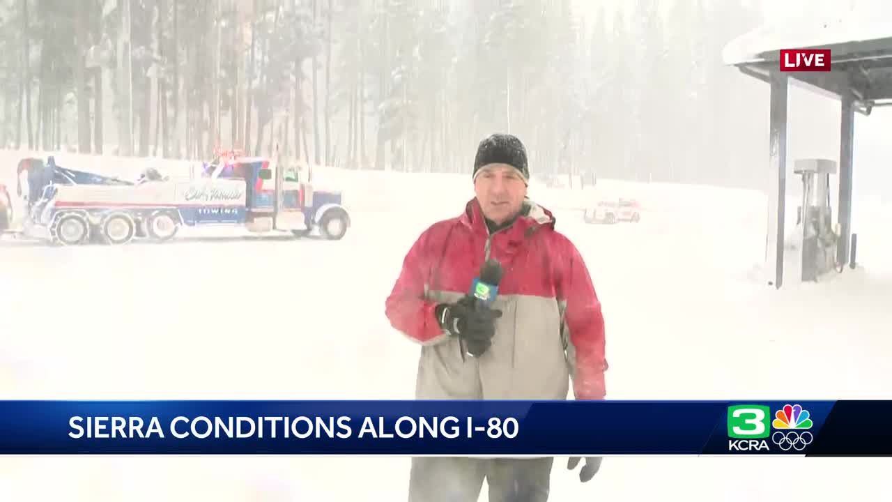 Northern California Storm Coverage: Heavy Sierra Snow, Valley showers | March 1 at 8 a.m.