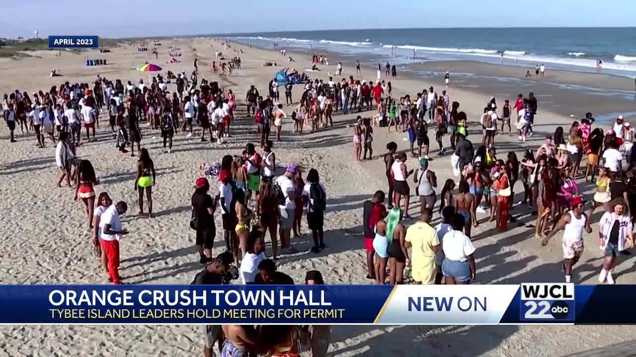 Tybee Island prepares for now-permitted Orange Crush beach bash