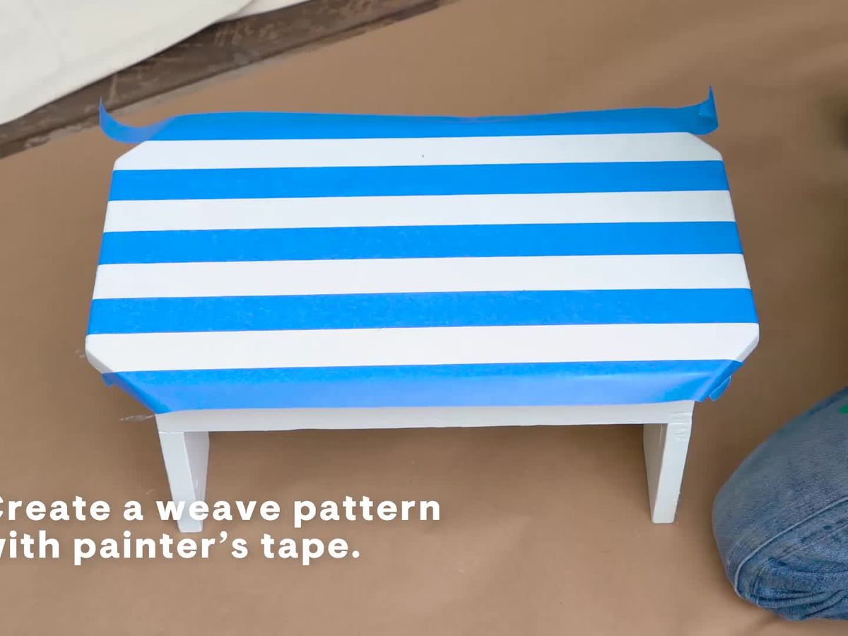 How To Make Unique Designs With Painter's Tape