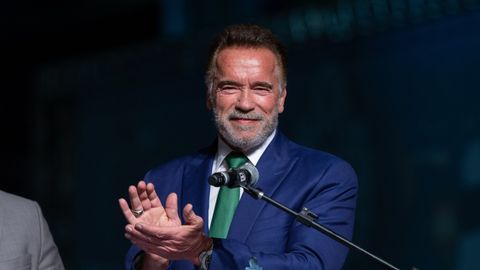 preview for Schwarzenegger Reveals New Video of Himself Getting Dropkicked