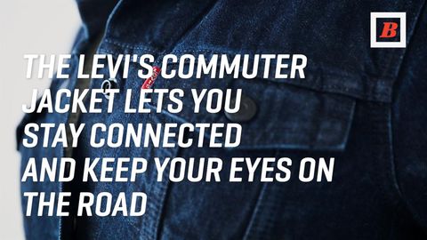 preview for The Levi's Commuter Jacket Lets You Stay Connected And Keep Your Eyes On The Road