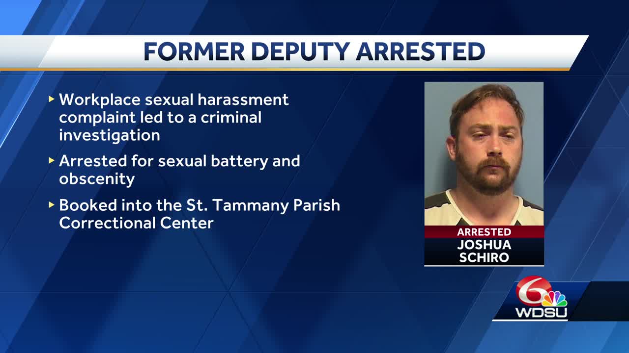 Former St. Tammany deputy arrested for sexual harassment