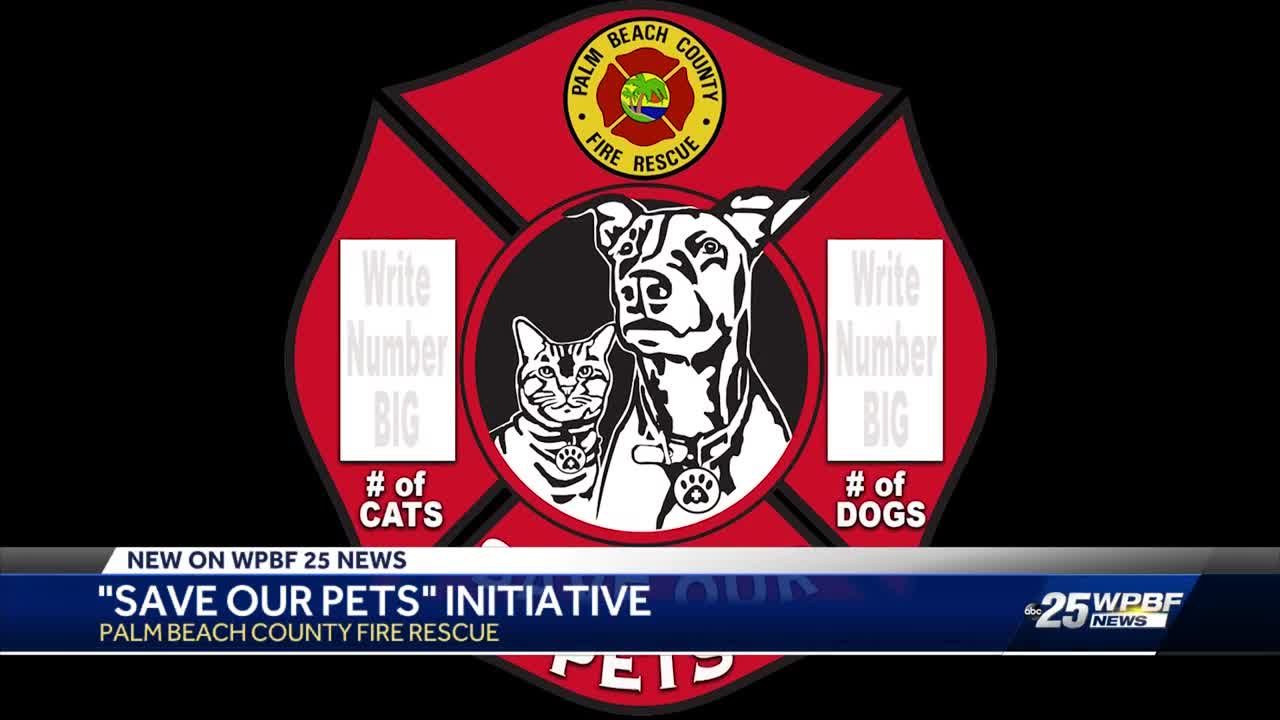 South Florida Firefighters Find New Ways To Protect Pets From Fires Using Stickers