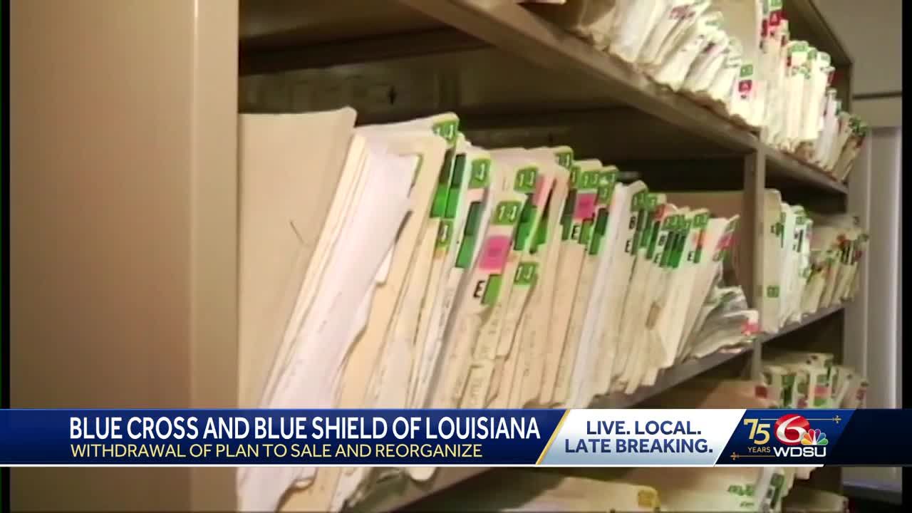 Blue Cross Blue Shield Louisiana withdraws reorganization plan