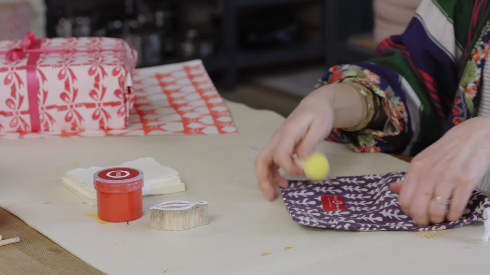 Block Print Wrapping Paper – The Illustrated Life