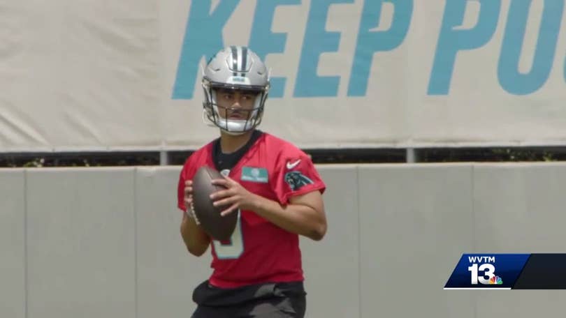 PHOTOS: First look at new Panthers black helmet