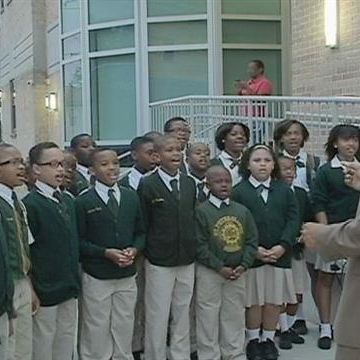 St Peter Claver Catholic School Teaches Students How To Make A Good First Impression