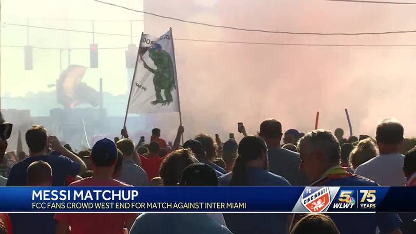 Bengals stars Joe Burrow and Ja'Marr Chase root for FC Cincinnati against  Lionel Messi and Inter Miami at the US Open Cup semifinal