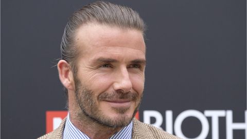 preview for David Beckham Slams Fan Who Says He Had Botox