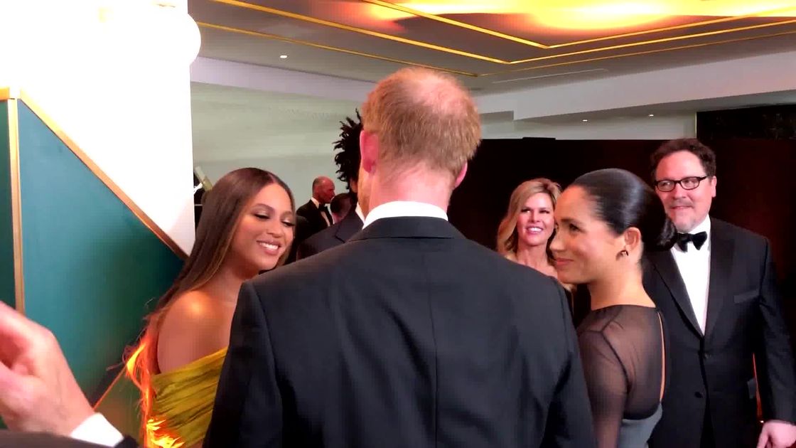 preview for Beyoncé and Jay Z meet the Duke and Duchess of Sussex