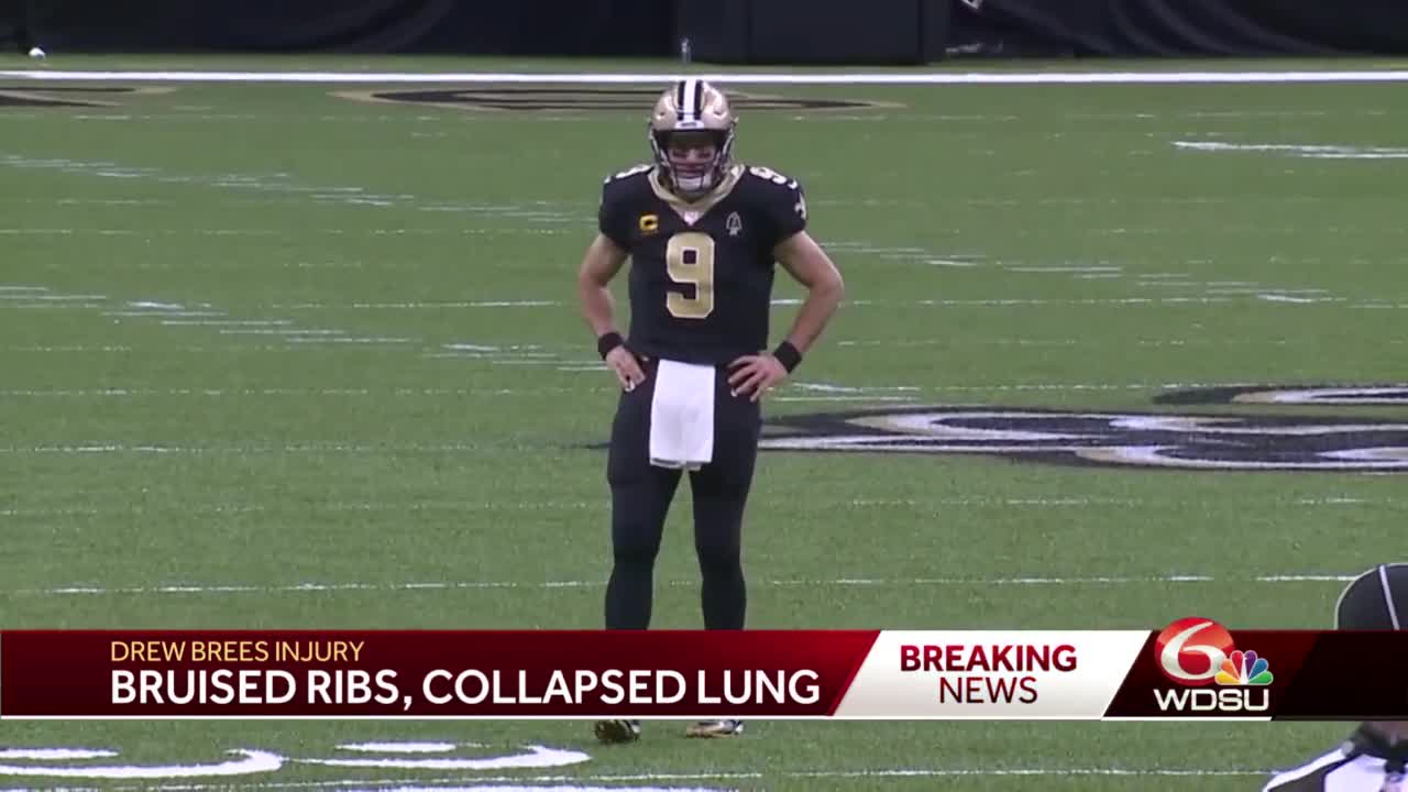 Jameis Winston set to step up after Saints' Drew Brees suffers collapsed  lung, New Orleans Saints