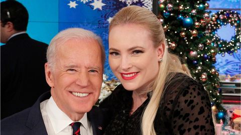 preview for Joe Biden Consoles Meghan McCain In Appearance On "The View"