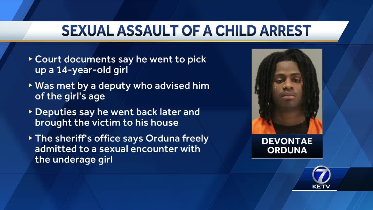 Douglas County deputies arrest 21-year-old accused of sexually assaulting 14-year-old girl