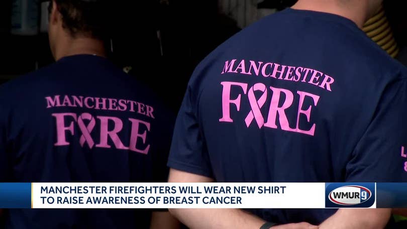 Manchester Fire Dept Breast Cancer Awareness Unisex Tshirt – Ink Link Shop