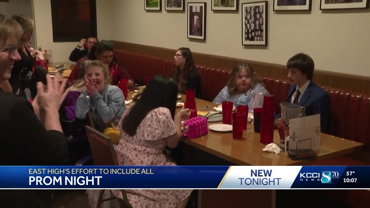 East High's special education students shine on prom night