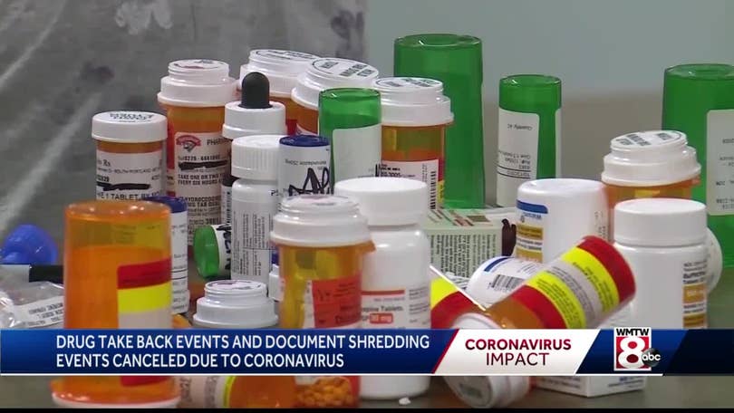 Drug Take Back Events Canceled Due To Coronavirus