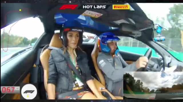 preview for Fernando Alonso & Linda Morselli - Hot Lap Monza