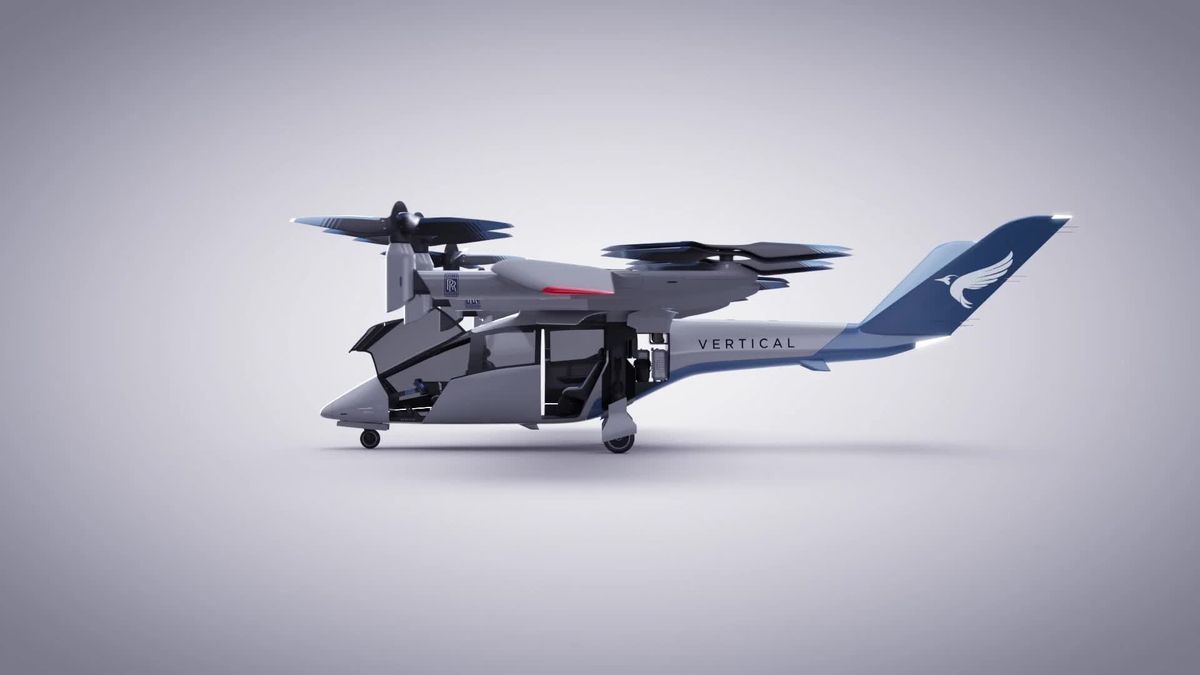 preview for Así es el vehículo volador para ir a 320 km/h y que Rolls tendrá en 2024