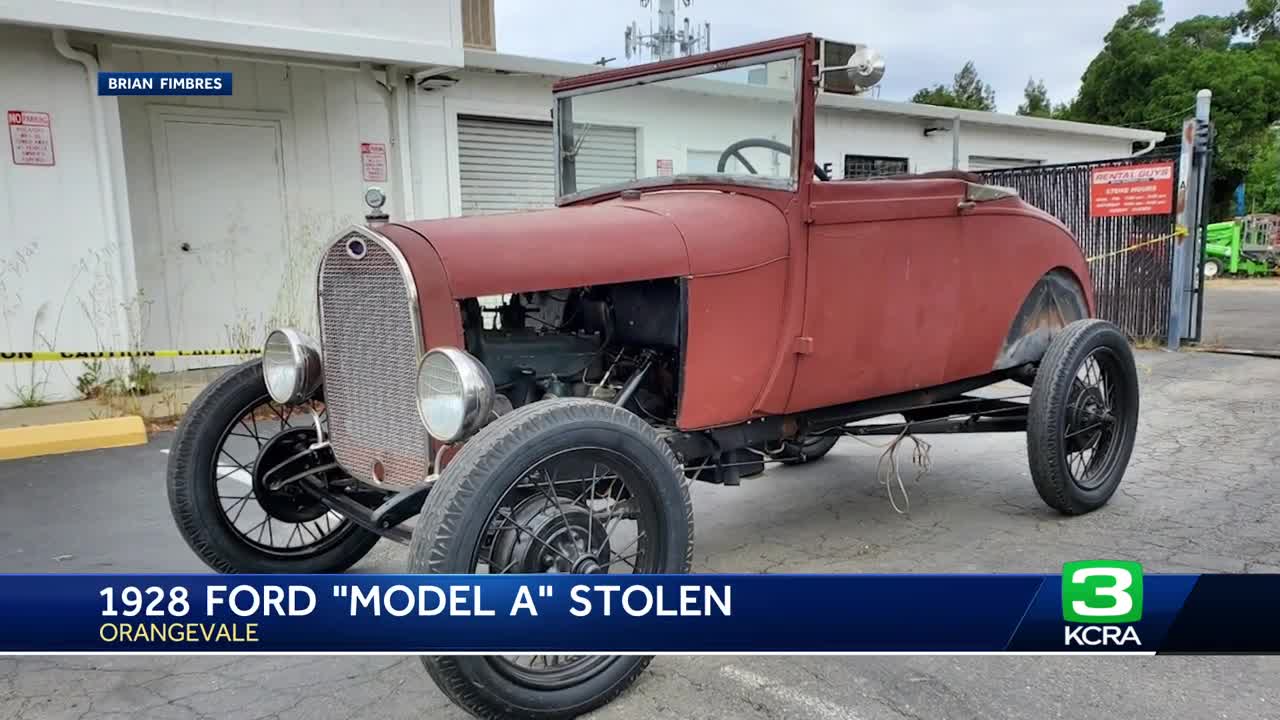 Classic Model A truck returned to owner after it was stolen during a home  burglary