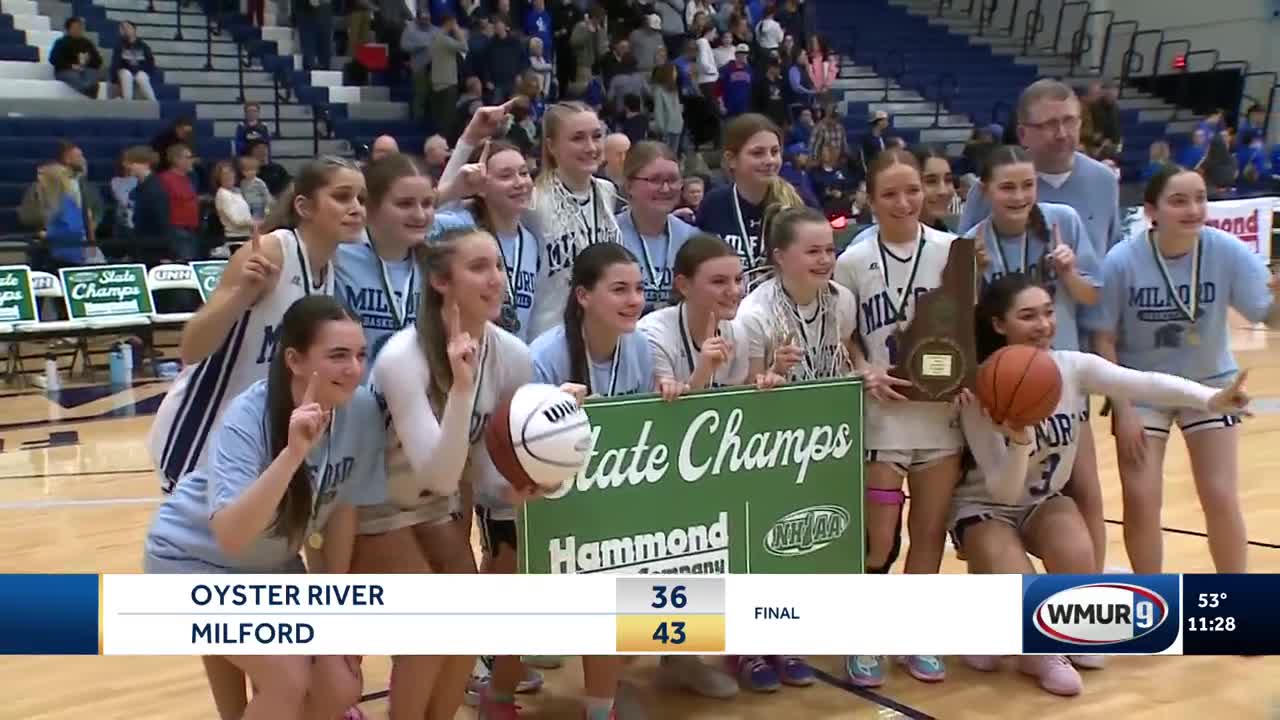 Milford girls basketball takes home first state title in 46 years