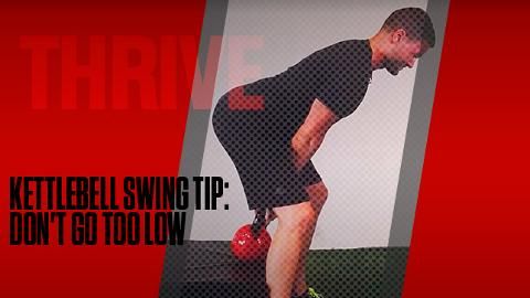 preview for KETTLEBELL SWING TIP: DON'T GO TOO LOW