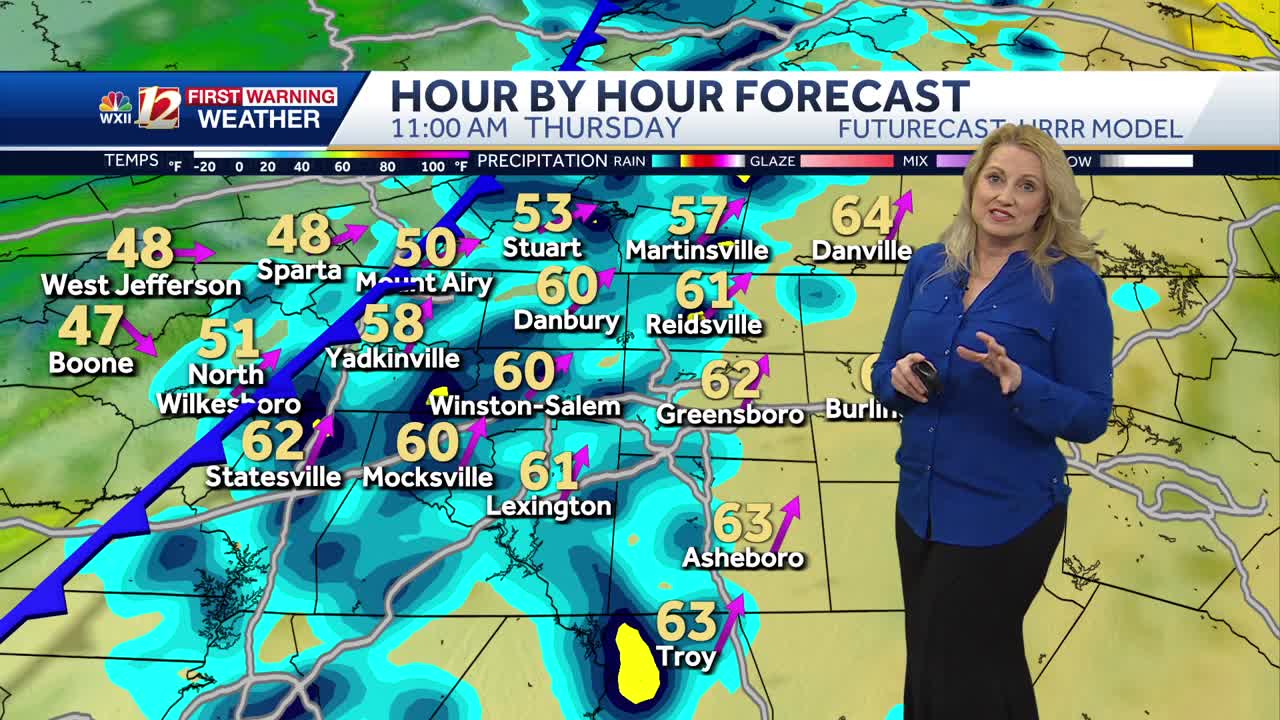 Fire weather in North Carolina, spring rain, March 19 Update