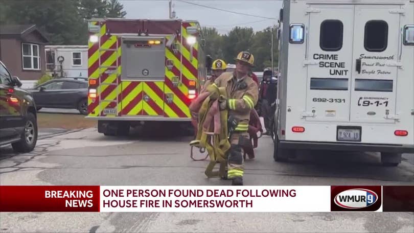 Somersworth, New Hampshire fire: 1 found dead