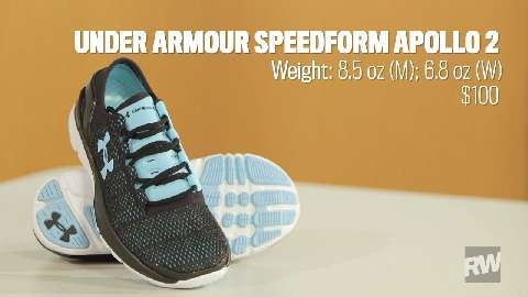 Women's under armour speedform deals apollo 2 running shoes