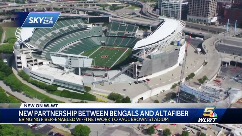 Bengals partner with altafiber to enhance WiFi at Paul Brown Stadium