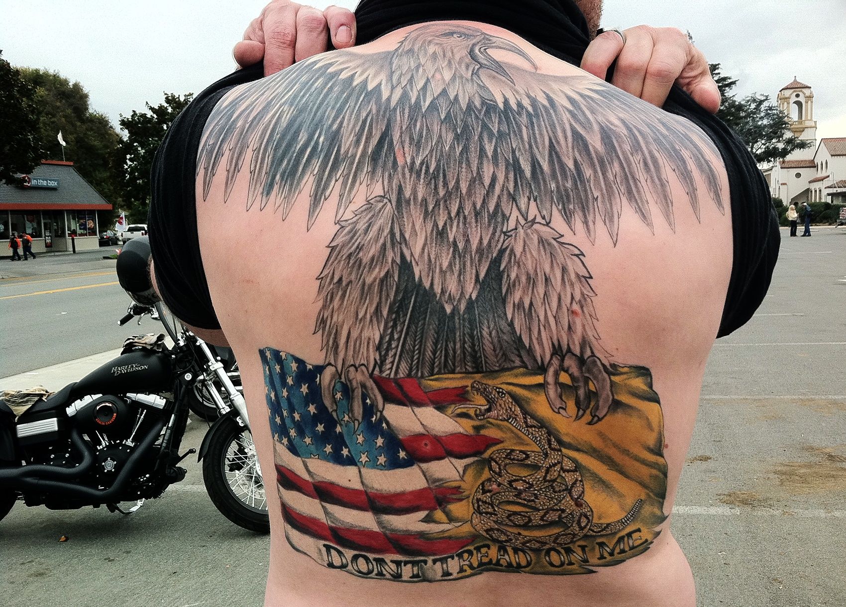 Left chest 3D Tattoo  Veteran Ink