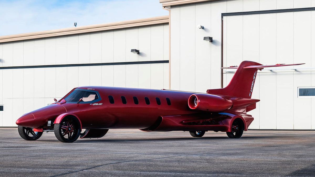 preview for You Can Own This Limousine Converted From A Jet