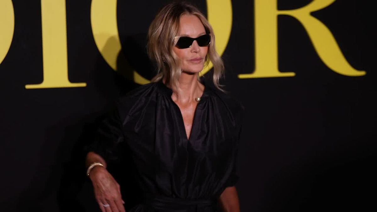 preview for Elle Macpherson at the Dior spring/summer 2024 show